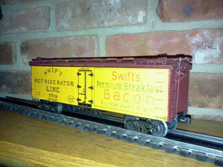  NewJersey Division Meet model contest. Scratch built O gauge reefer